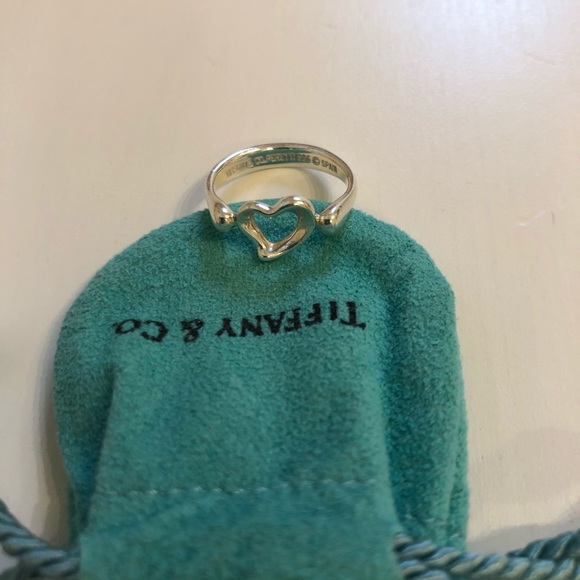 Tiffany & Co. Open Heart Ring - Picture 2 of 8